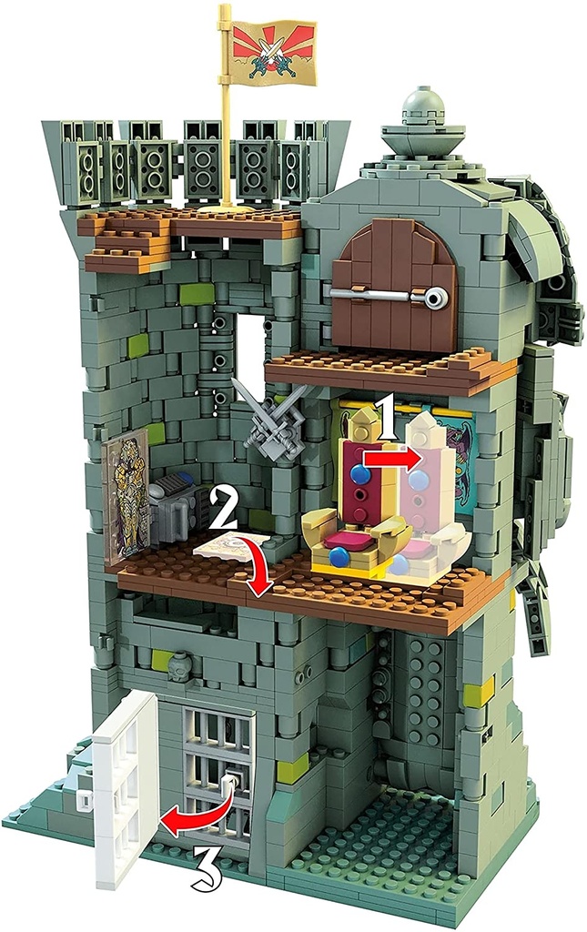 MEGA CASTILLO GRAYSKULL MOTU