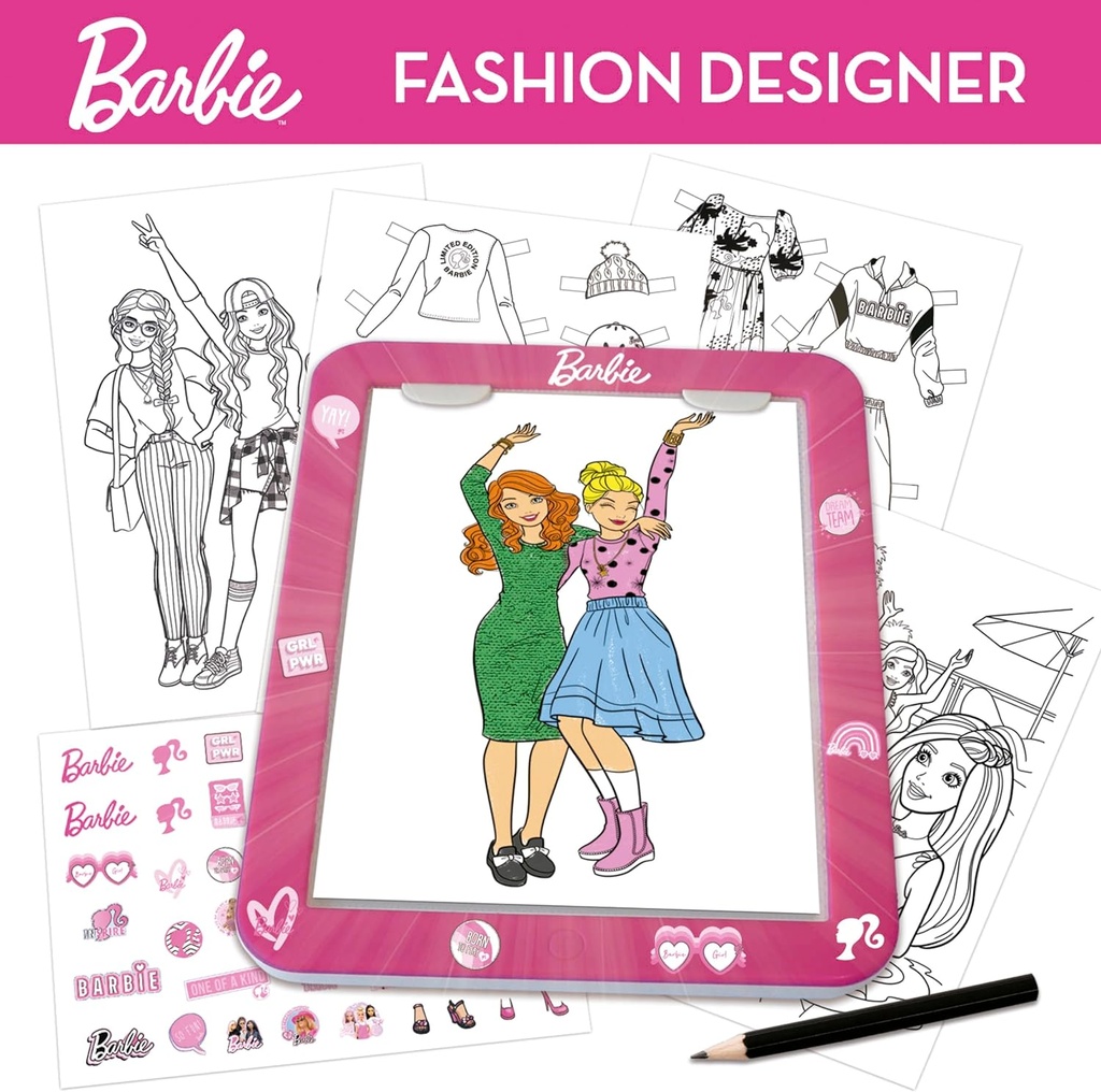 MESA DE LUZ BARBIE