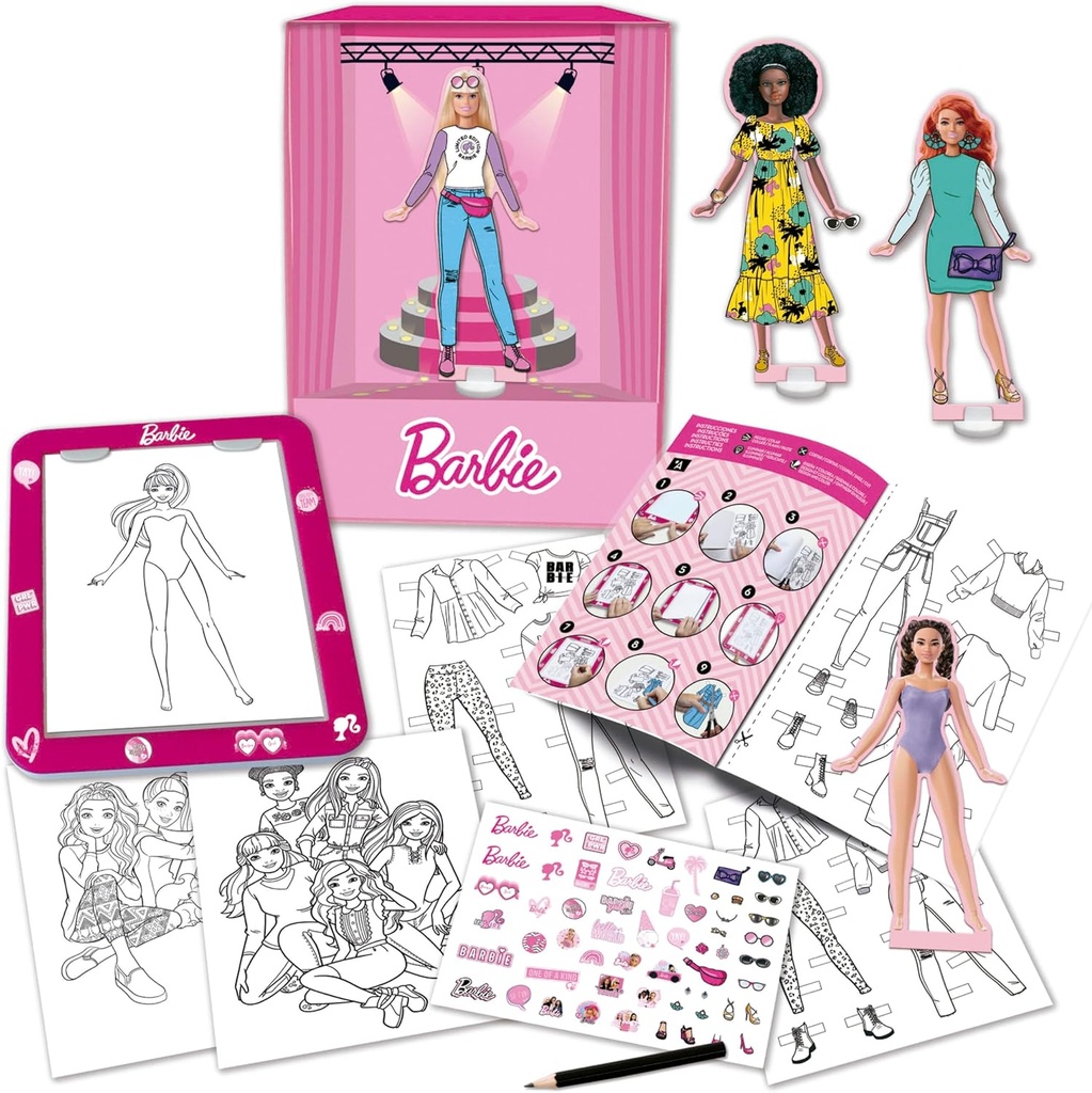 MESA DE LUZ BARBIE
