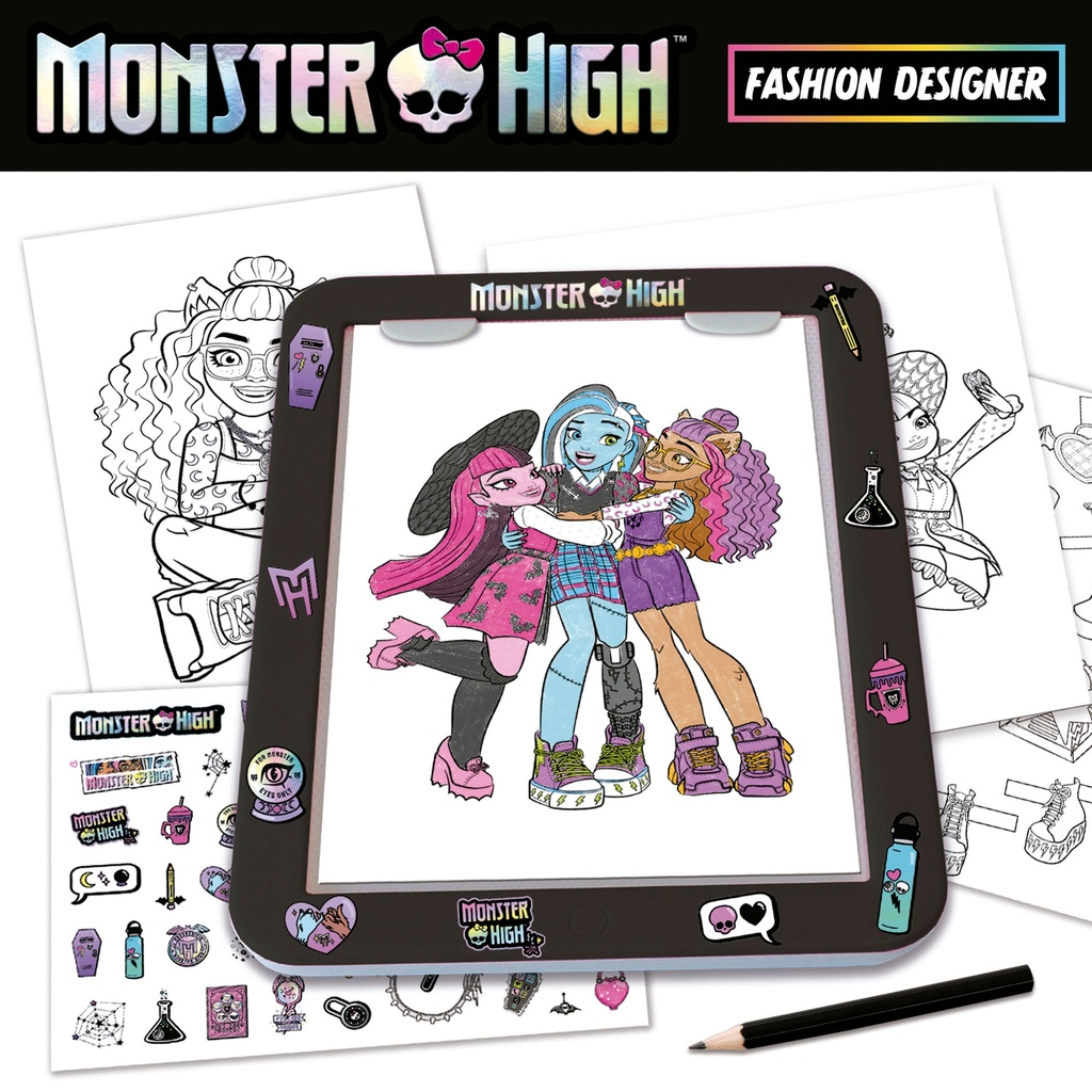 MESA DE LUZ MONSTER HIGH