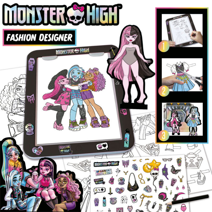 MESA DE LUZ MONSTER HIGH