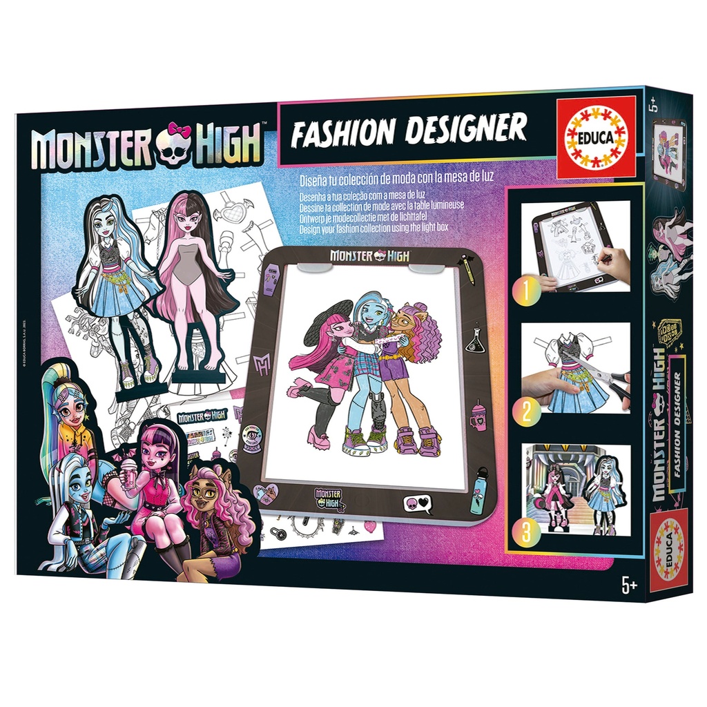 MESA DE LUZ MONSTER HIGH