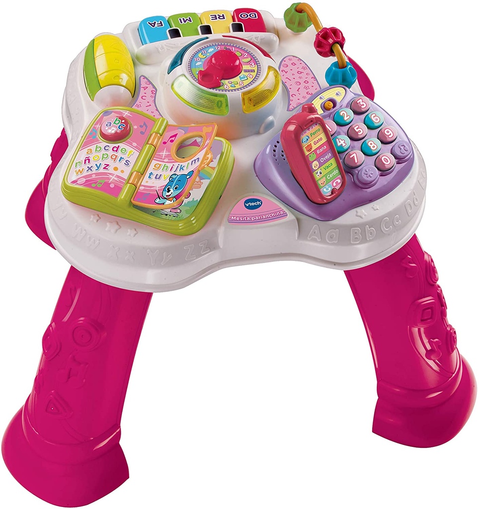 MESITA PARLANCHINA 2 EN 1 ROSA