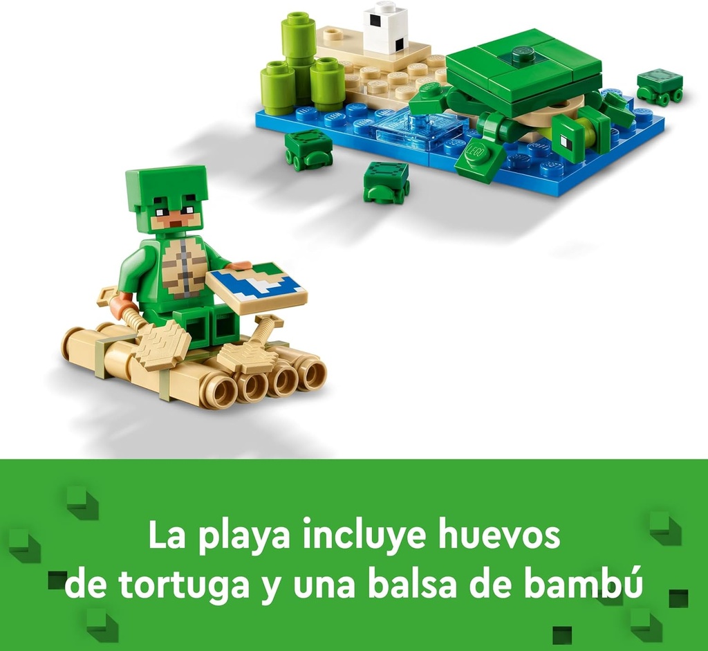MINECRAFT-CASA TORTUGA PLAYA