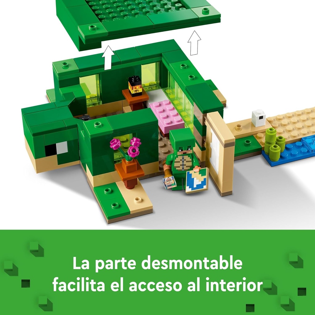 MINECRAFT-CASA TORTUGA PLAYA