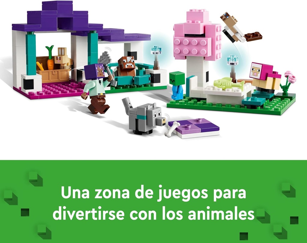 MINECRAFT-SANTUARIO ANIMALES