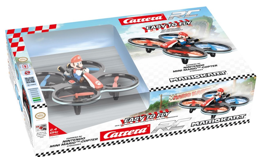MINI MARIO-COPTER 5'5 CM. R/C.
