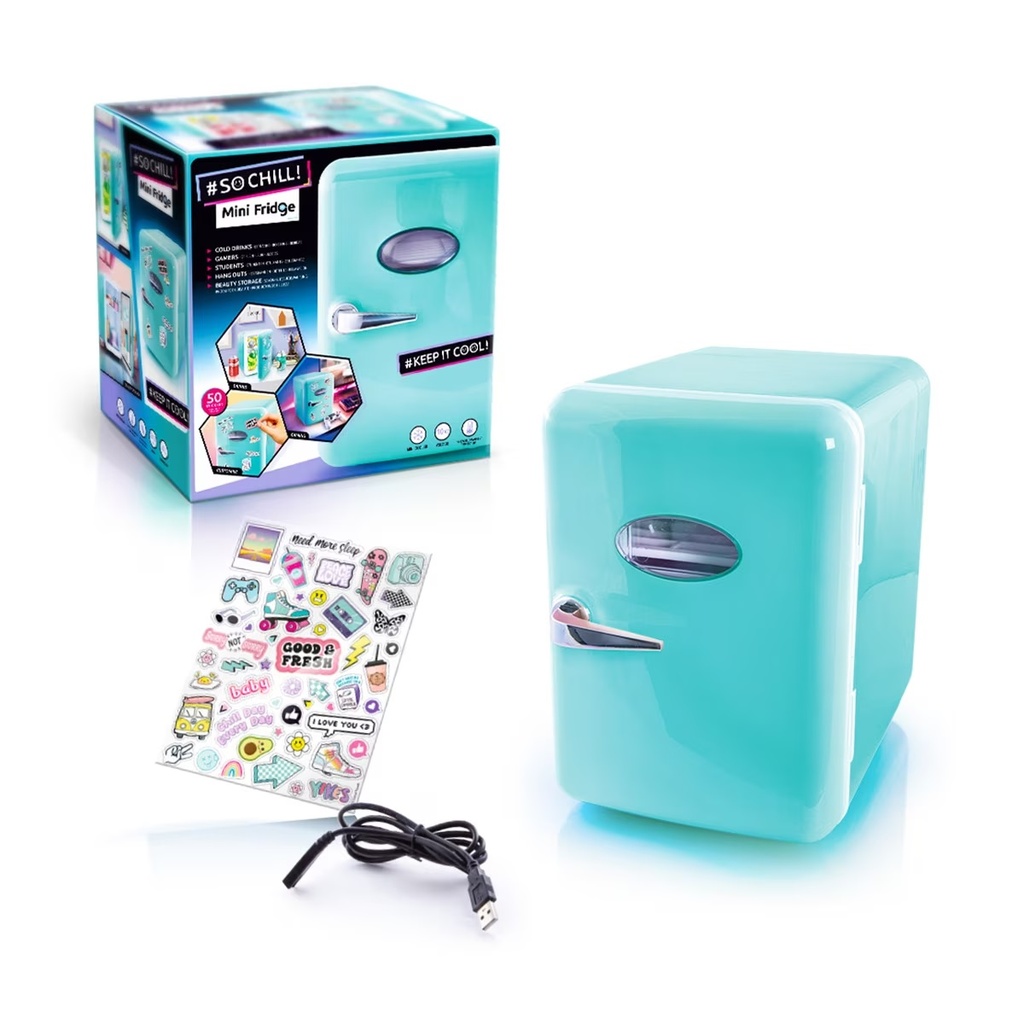 MINI NEVERA AZUL TURQUESA