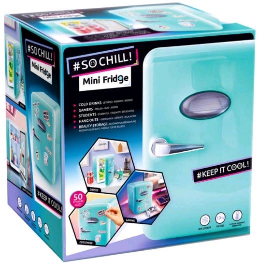 MINI NEVERA AZUL TURQUESA