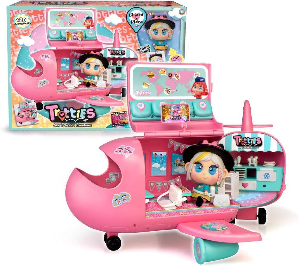 MINI TROTTIES AVION DE CHIARA