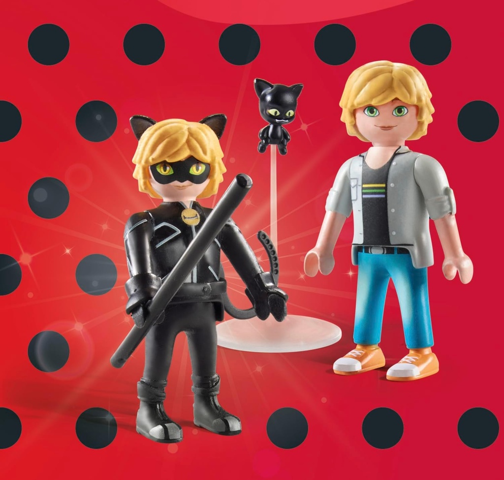 MIRACULOUS:ADRIEN & CAT NOIR