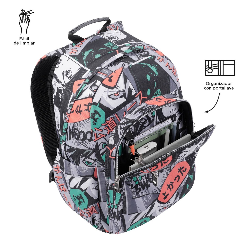 MOCHILA ACUARELA COL.4YN