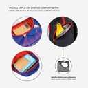 MOCHILA SONIC PRIME 42 CM.