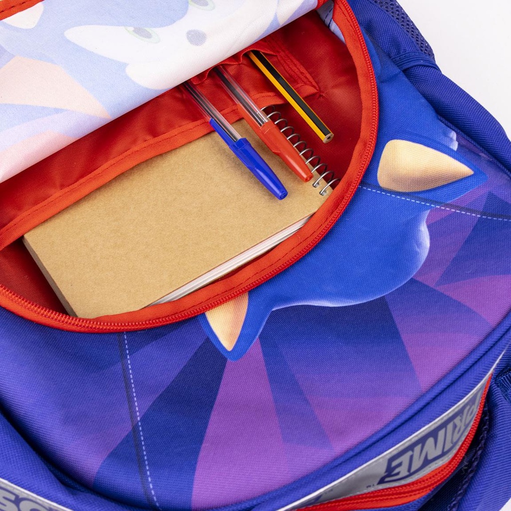 MOCHILA SONIC PRIME 42 CM.