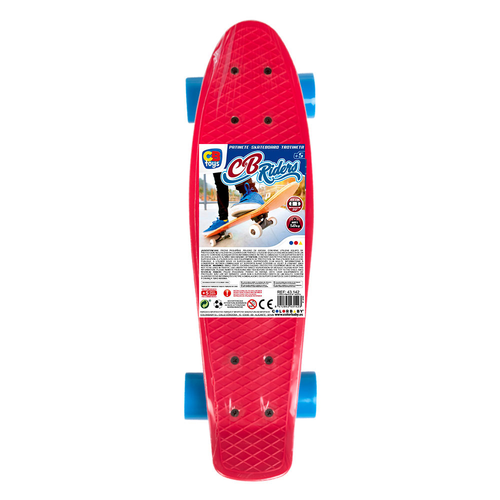 MONOPATIN PLASTICO 55 CM. SURT.