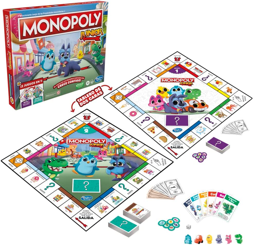 MONOPOLY JUNIOR 2 EN 1