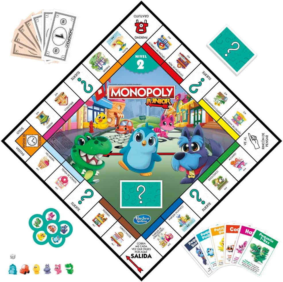 MONOPOLY JUNIOR 2 EN 1