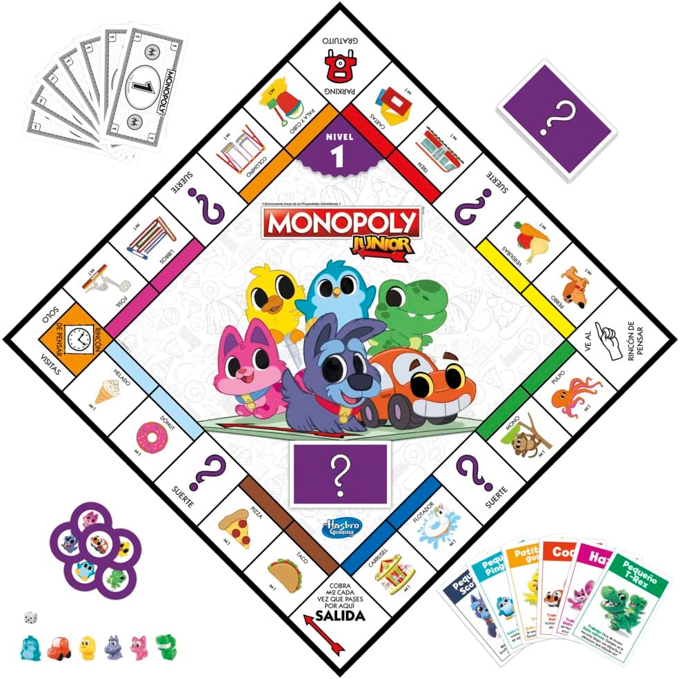 MONOPOLY JUNIOR 2 EN 1