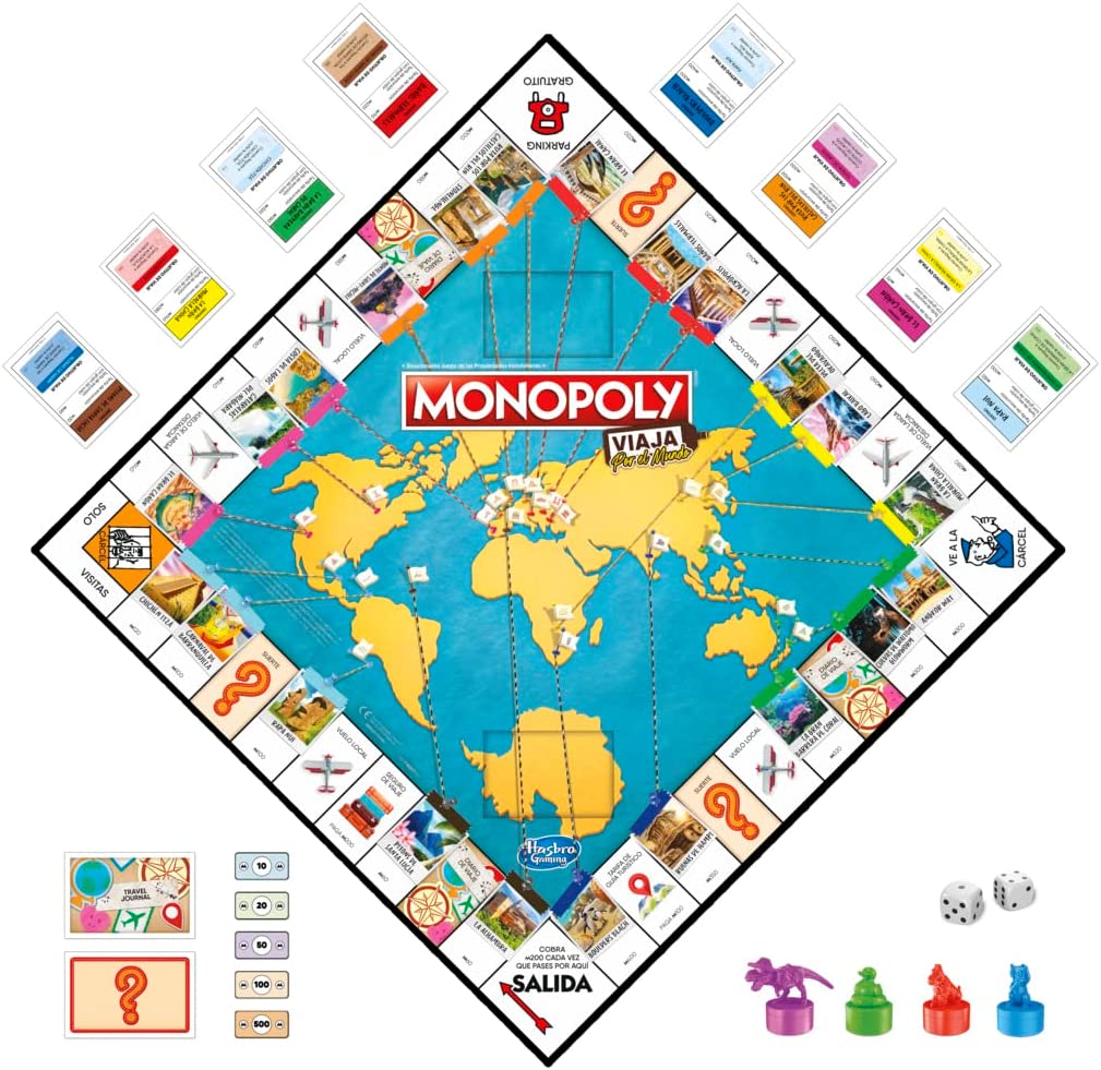 MONOPOLY VIAJA POR EL MUNDO
