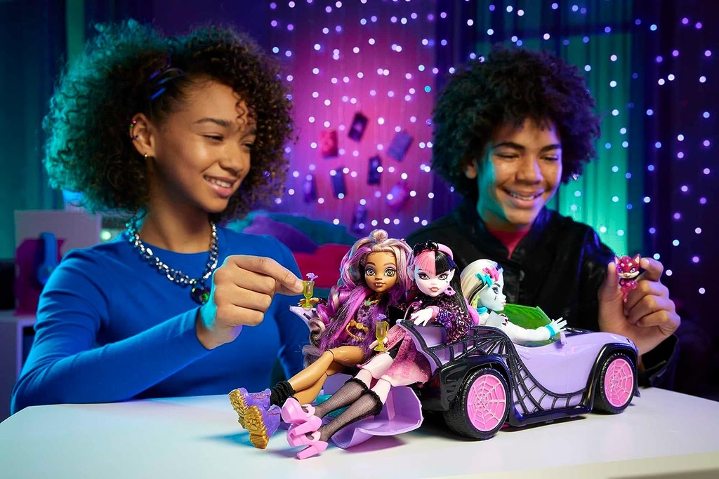 MONSTER HIGH COCHE GHOUL