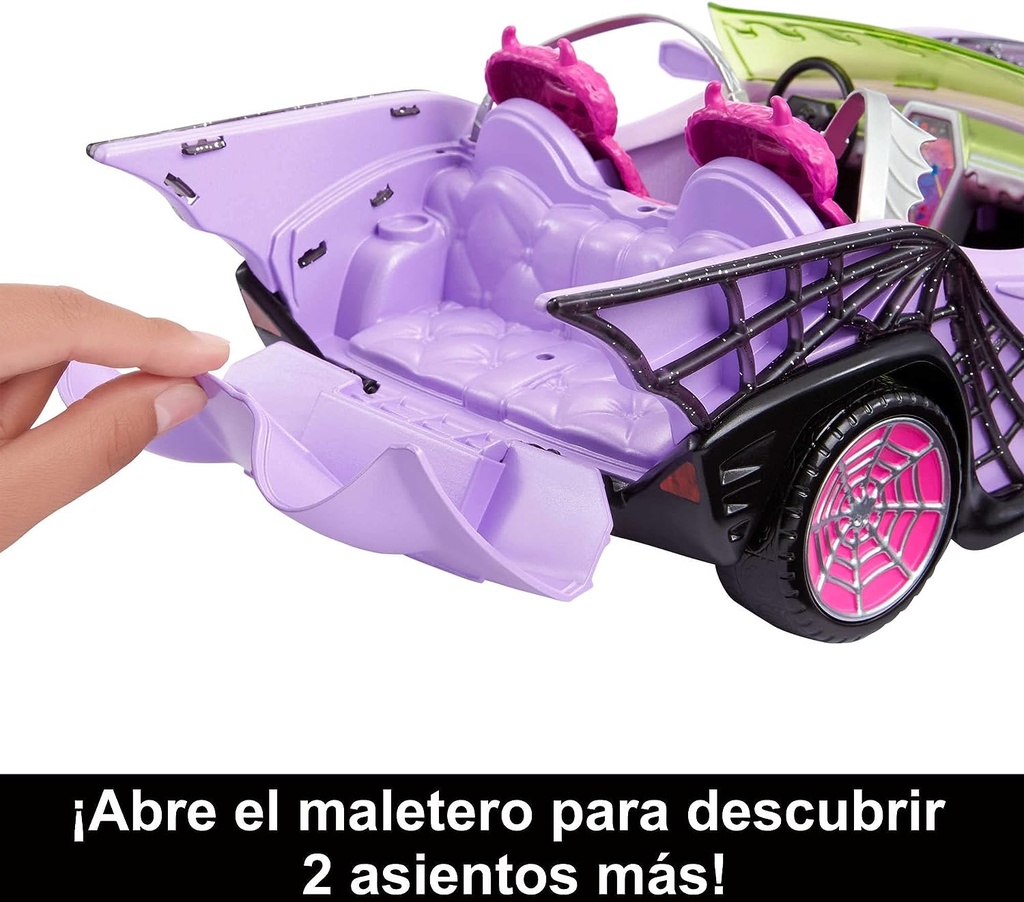 MONSTER HIGH COCHE GHOUL