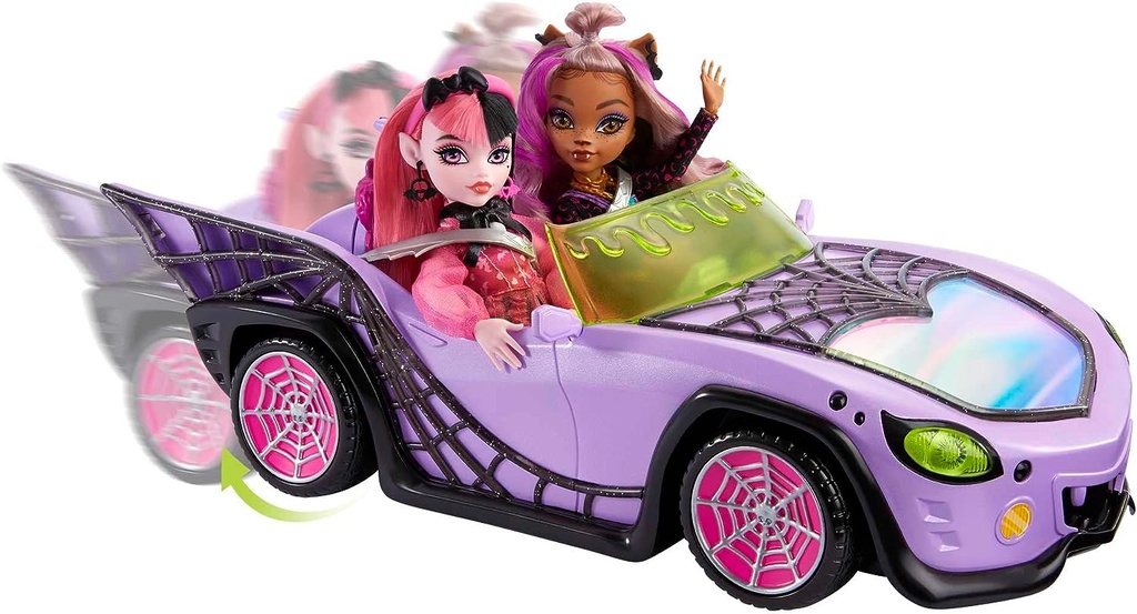 MONSTER HIGH COCHE GHOUL