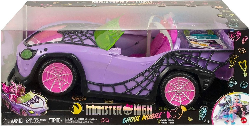 MONSTER HIGH COCHE GHOUL