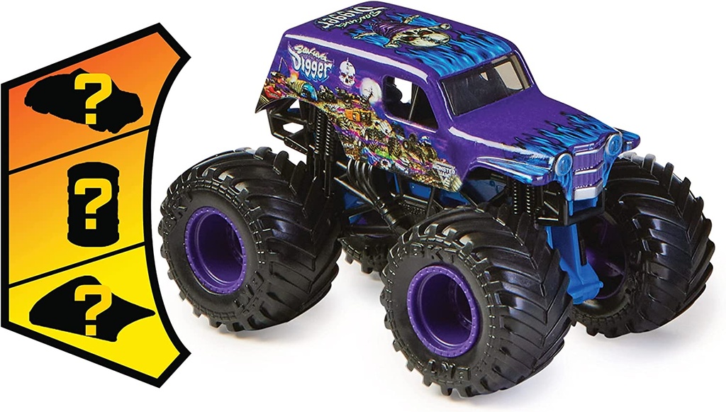 MONSTER JAM DIE CAST 1:64 SURT.