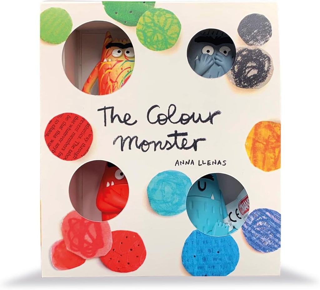MONSTRUO COLORES SET 4 FIG.