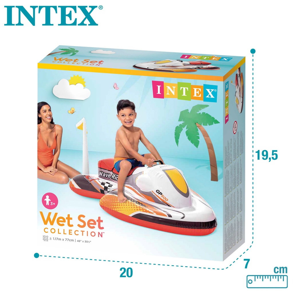 MOTO HINCHABLE WAVE RIDER