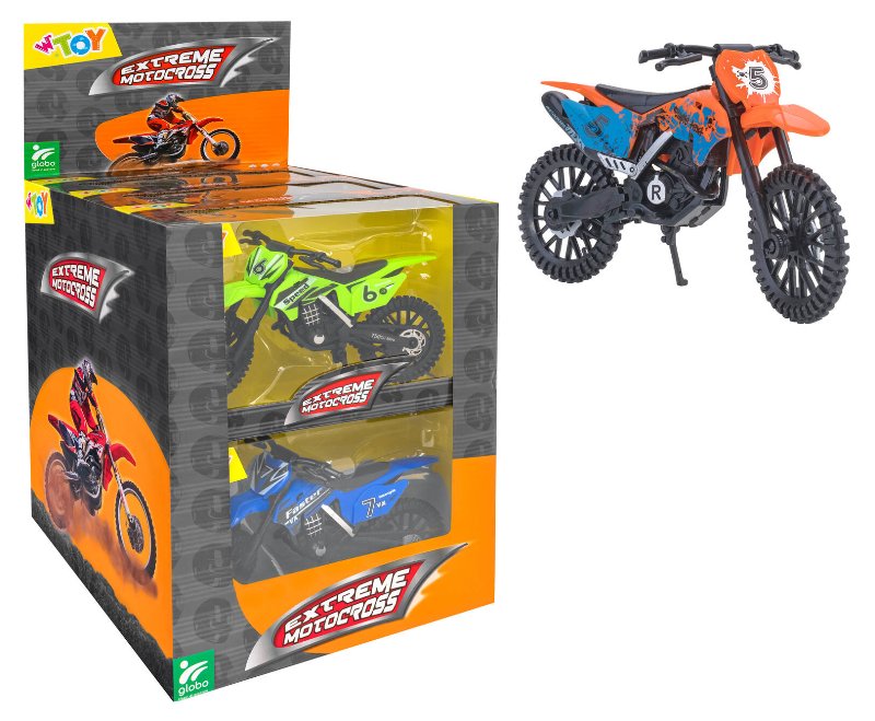 MOTO MOTOCROSS 1:12 SURT.