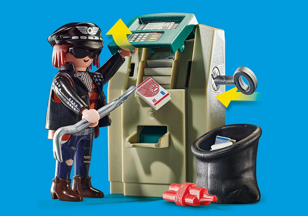 MOTO POLICIA PERSECUCIÓN LADR.