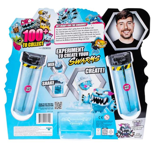 MR.BEAST SWARMS MEGA LAB SURT.
