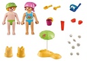 NIÑOS C/CASTILLO DE ARENA