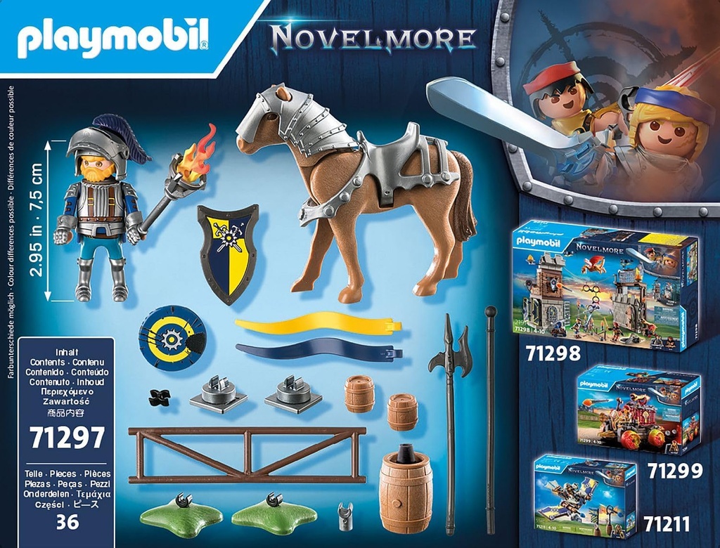 NOVELMORE-CABALLERO MEDIEVAL