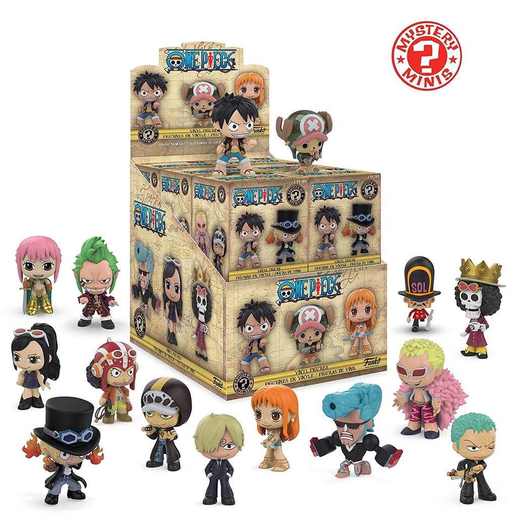 ONE PIECE MYSTERY MINIS 5 CM.
