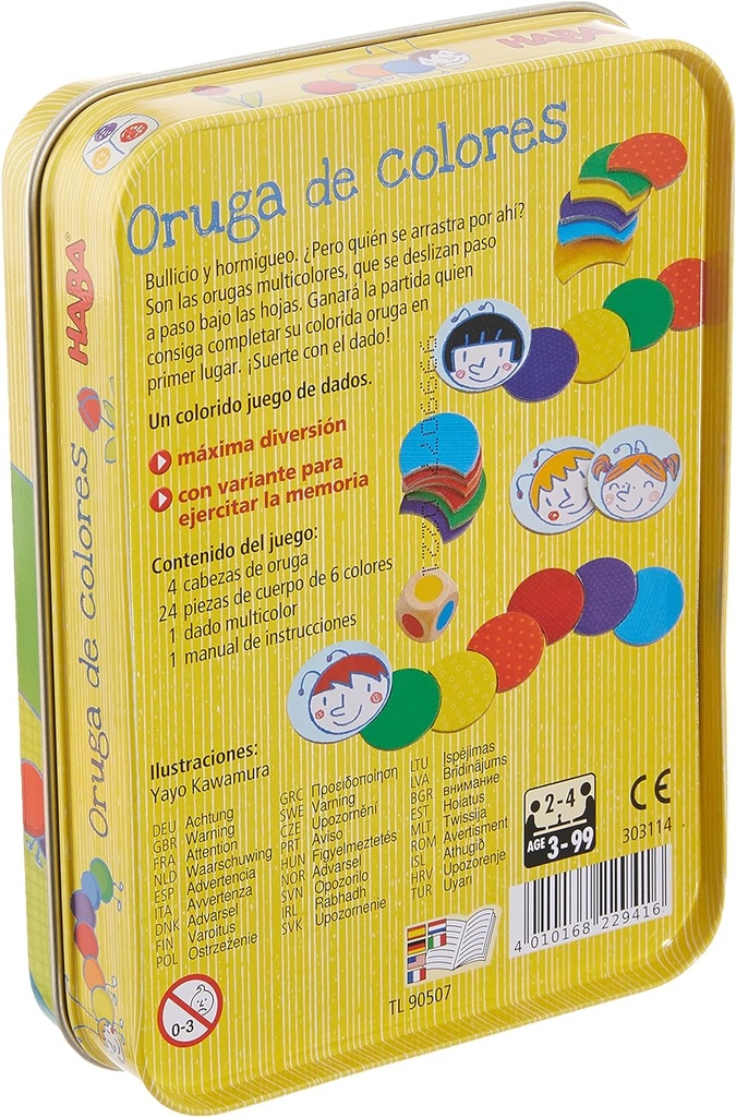 ORUGA DE COLORES