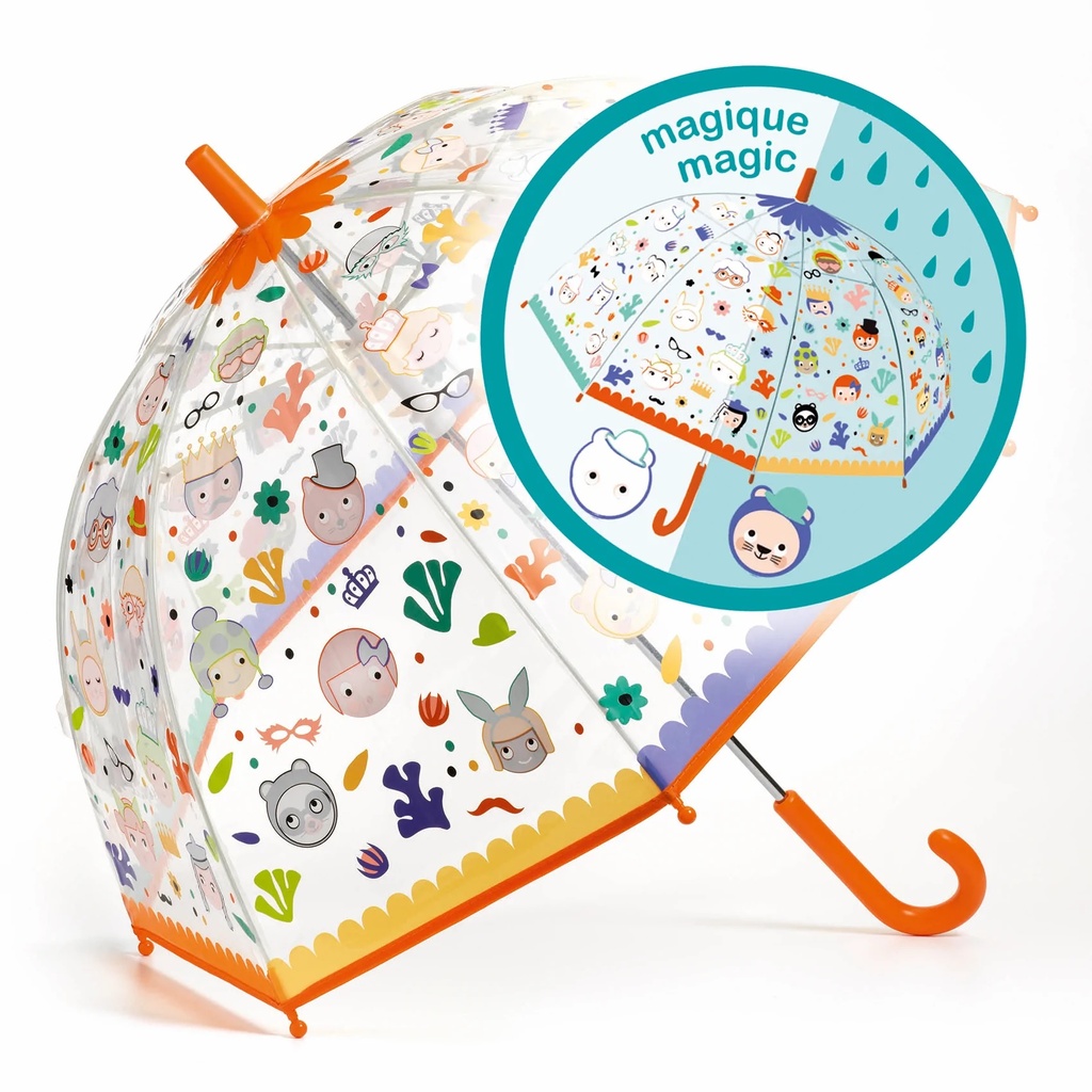 PARAGUAS CARAS TRANSP.