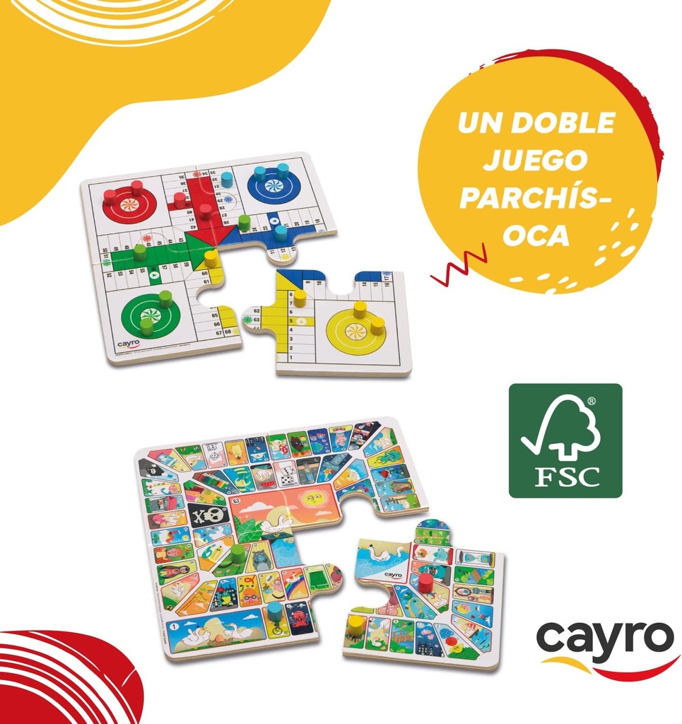 PARCHIS/OCA VIAJE CAJA METAL