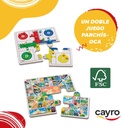 PARCHIS/OCA VIAJE CAJA METAL