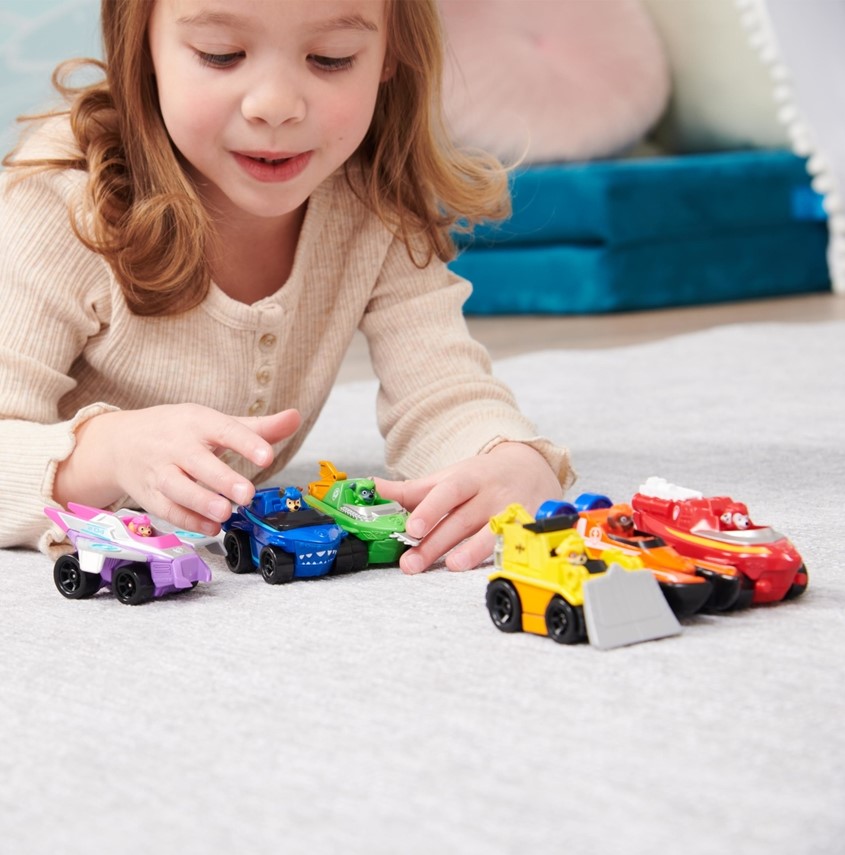 PAW PATROL METAL VEHICULO SURT.