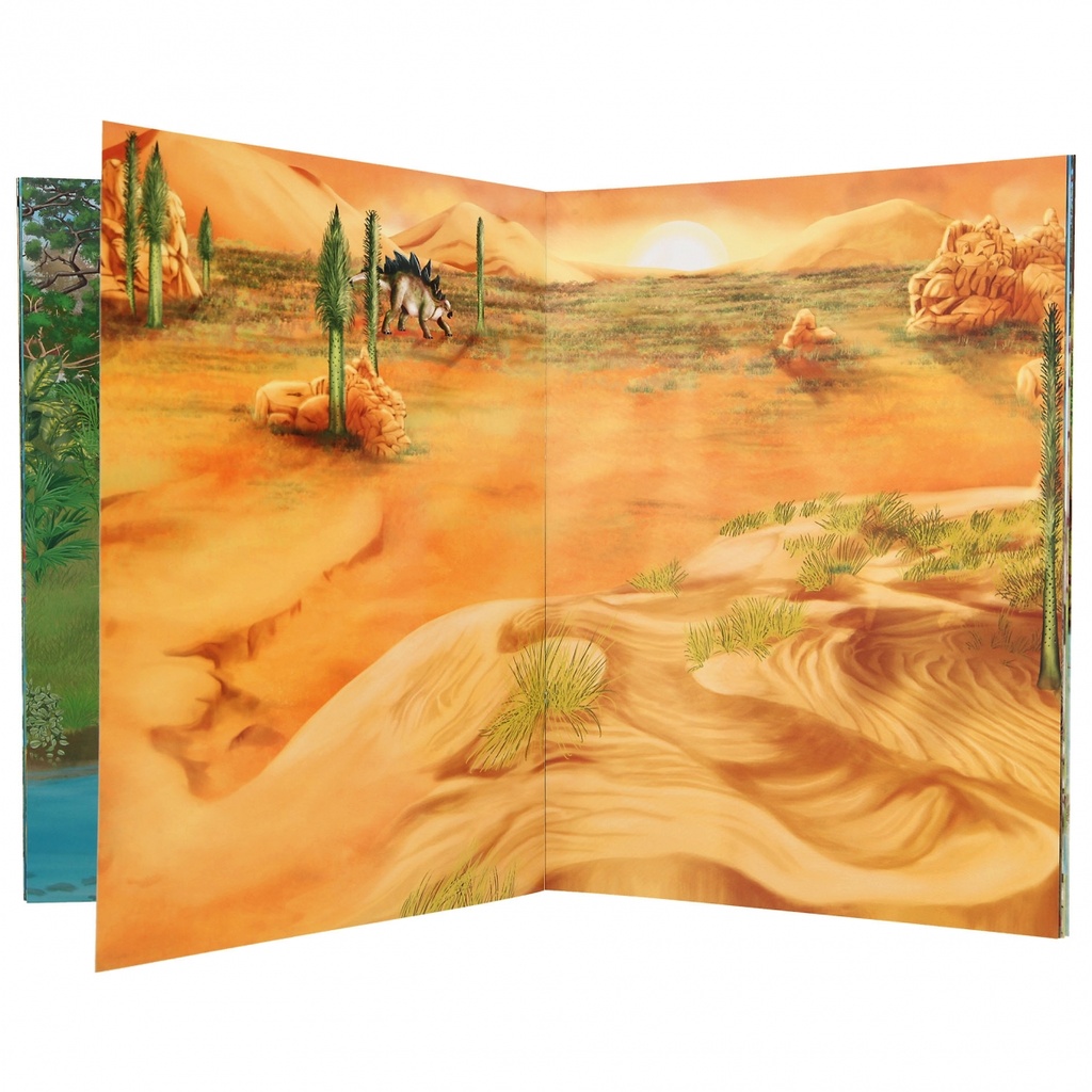 PEGATINAS C/RELIEVE DINO WORLD