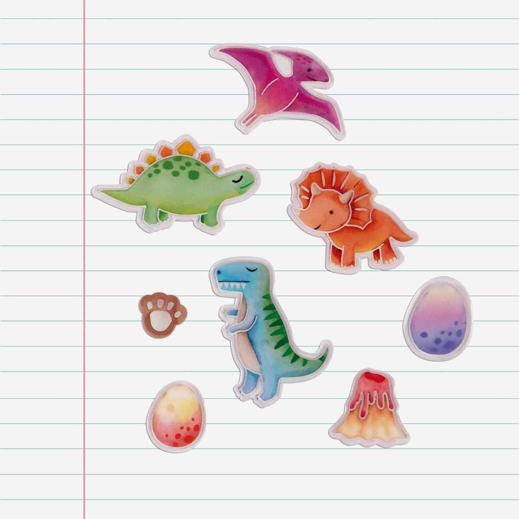 PEGATINAS DINOSAURIOS BABY