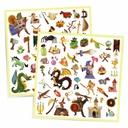 PEGATINAS FANTASIA MEDIEVAL