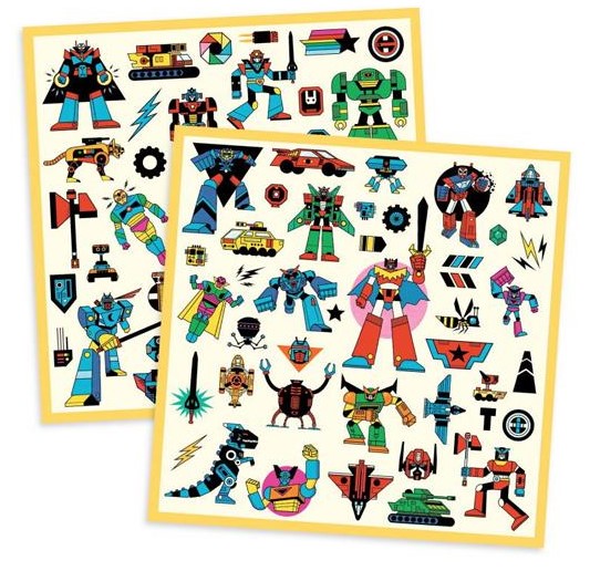 PEGATINAS ROBOTS