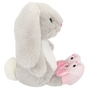 PELUCHE CONEJITO NELLY GRIS PRINCESS MIMI