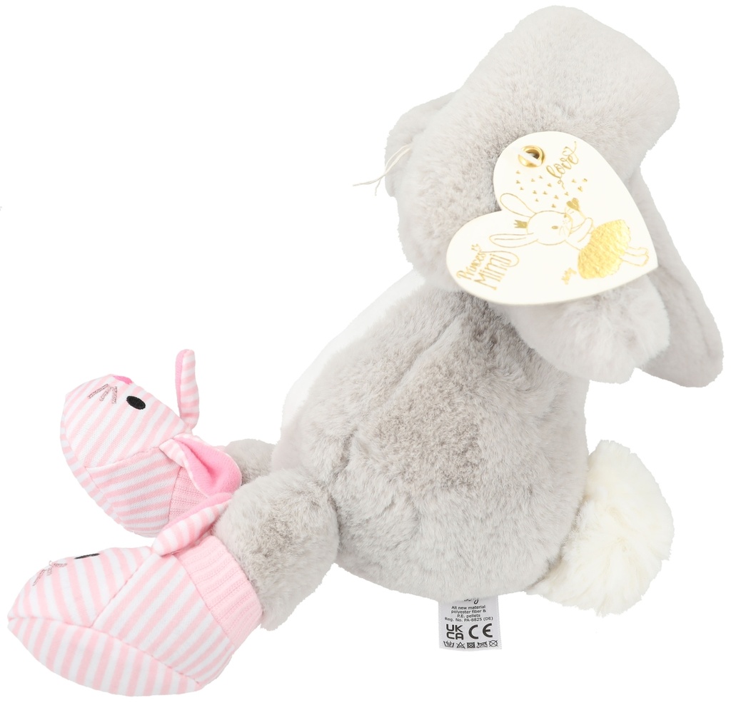 PELUCHE CONEJITO NELLY GRIS PRINCESS MIMI