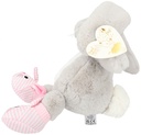 PELUCHE CONEJITO NELLY GRIS PRINCESS MIMI
