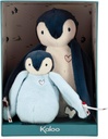 PELUCHES PINGÜINO ABRAZANDO AZUL