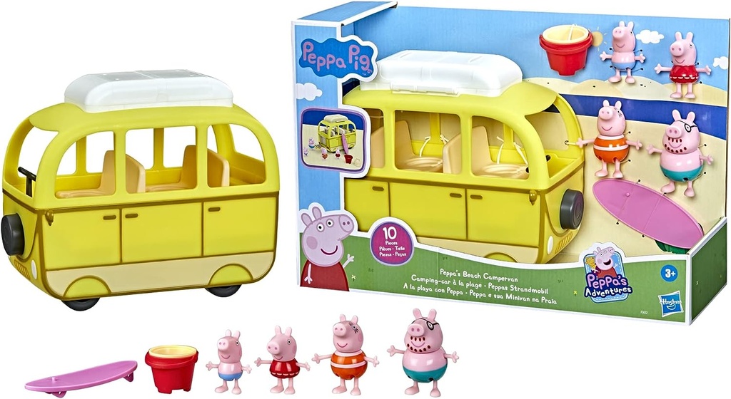 PEPPA PIG EN LA PLAYA CARAVANA